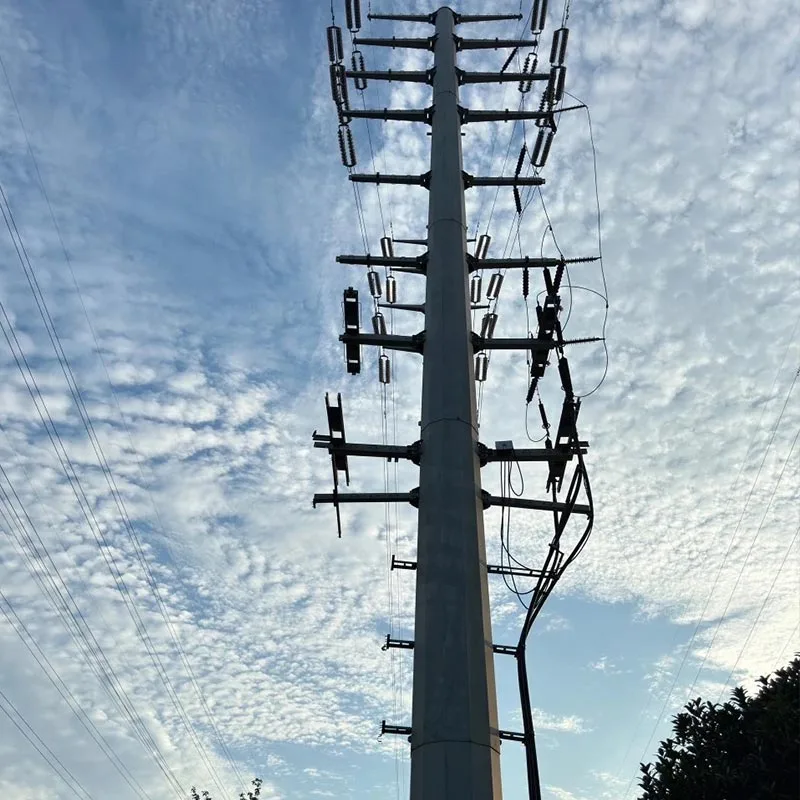 亜鉛メッキ鋼管送電塔
